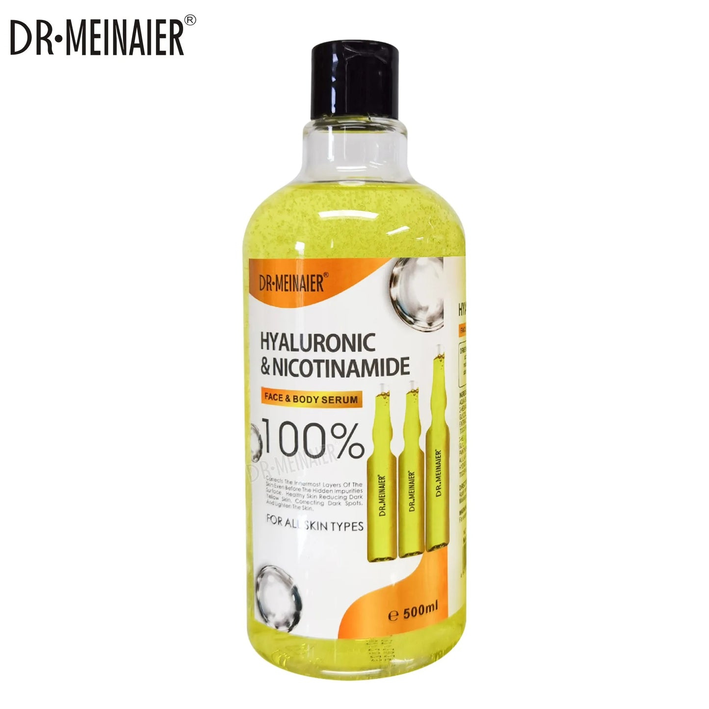 500ml AHA Moisturizing Face Serum Gentle Firming Repair Skin Arbutin Hydrating Brightening Body Serum for Women Men