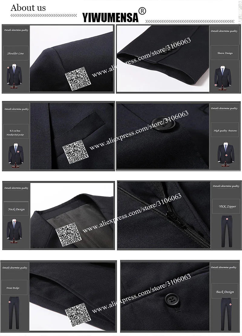 Luxury Beads Crystals Men Suit Attire Shiny Lapel Groom Tuxedos 2 Piece Man Fashion Party Prom Blazer Customized Costume Homme