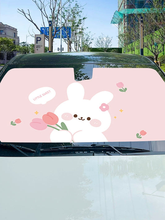 Wuling Fruits Sunshade Sun Protection Insulation Umbrella Bingo Car Interior Decoration Hood Sun Block Accessories