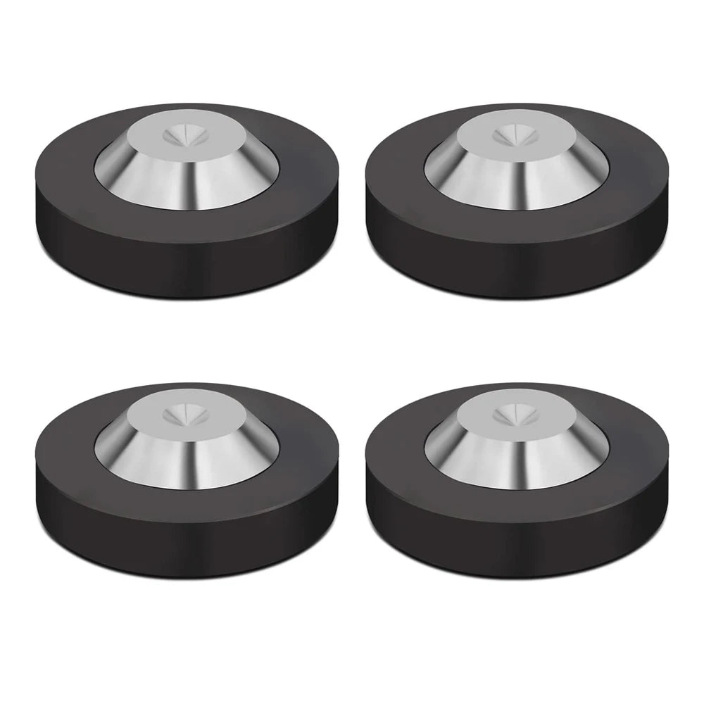 4/8pcsSpeaker Spikes Stand Floor Protectors stainless steel AMP DAC Speaker Stand Base Pad Isolation Feet Improve Sound 39x13mm