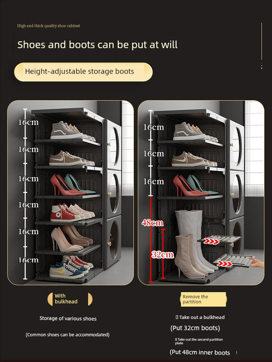 Installation-Free Integrated Best Selling Indoor Foldable Shoe Rack