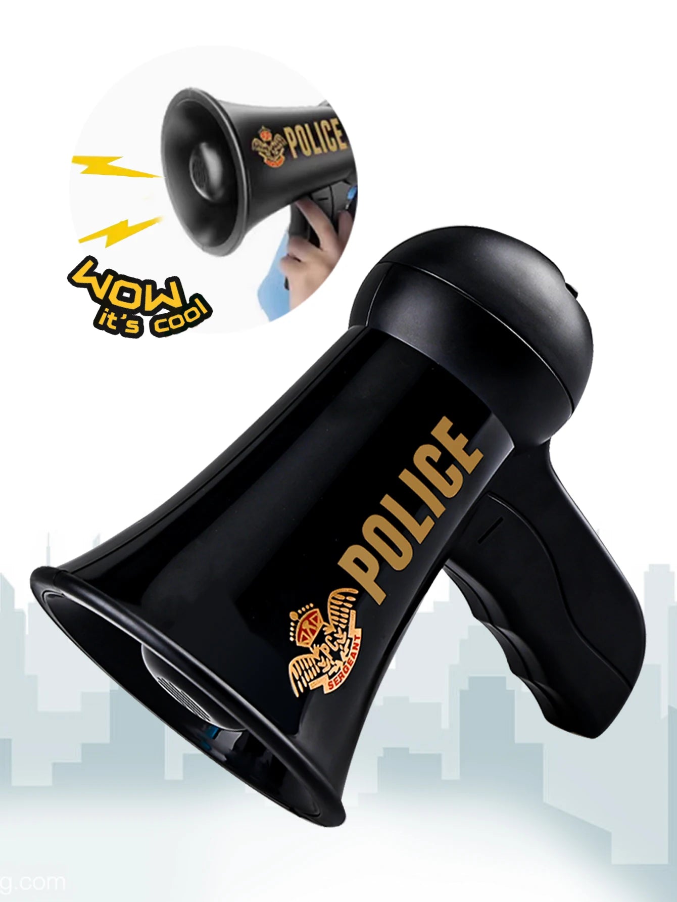 Speaker Children Toys, Megaphone Bullhorn Toy Cool Voice Changer Loud Speaker Speak or Siren Voice Gifts for Boys and Girls