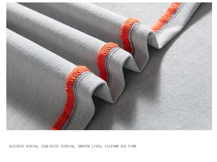 2024 New in Streetwear New Men's Light Gray Thin Slim Fit Jeans  Business Stretch Denim Trousers Male Pants