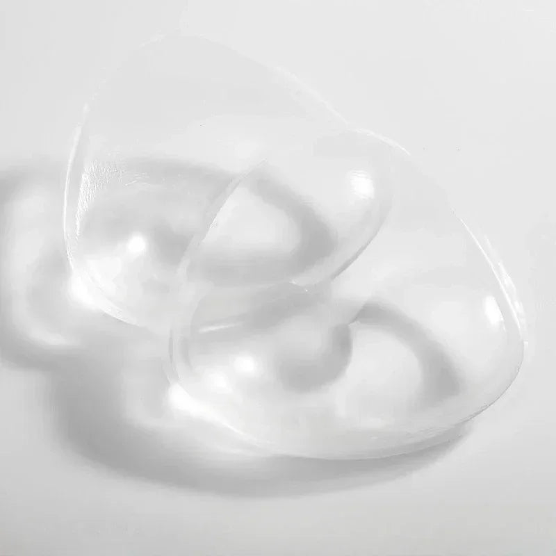 1-2pairs Silicone Bra Inserts Breast Pads Sticky Push-up Women Bra Cup Thicker Nipple Cover Patch Bikini Inserts for Swimsuit