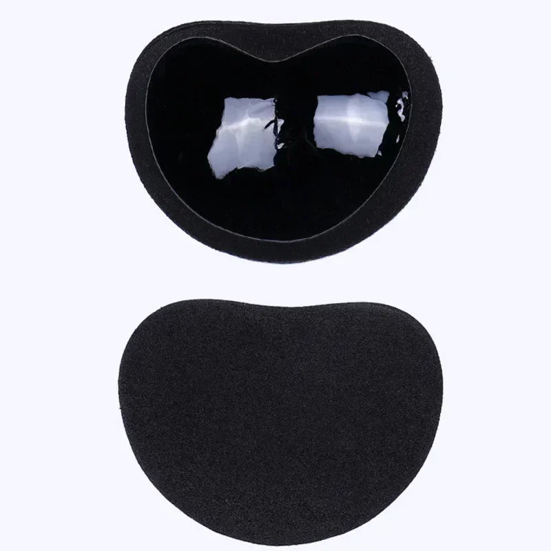 1-2pairs Silicone Bra Inserts Breast Pads Sticky Push-up Women Bra Cup Thicker Nipple Cover Patch Bikini Inserts for Swimsuit