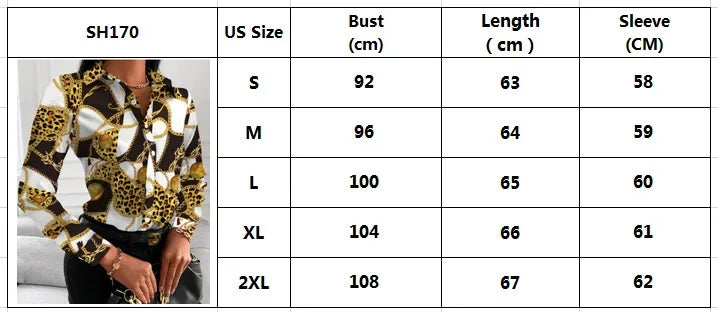 2026 Summer New Women's Long-sleeved Shirt, Single-breasted Printed Shirts Fashion Casual Tops Camisa Female Chemise S-XXL