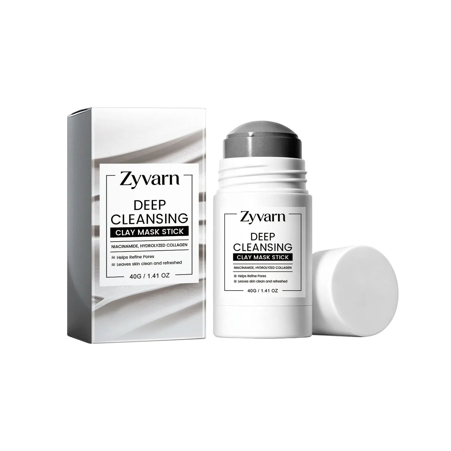 Pore Cleaning Clay Mask Mud Shrinking Pores Moisturizer Hydrating Exfoliating Oil Control Blackhead Pimple Acne Treatment Mask