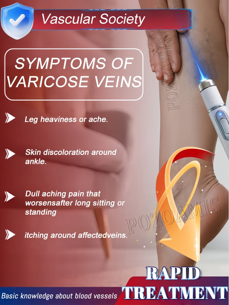 Promotes circulation and relieves leg discomfort with gentle light therapy