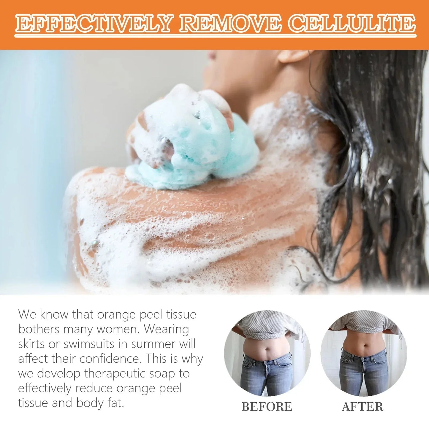 Powerful Slimming Soap Fat Burning Belly Diet Weight Loss Products Anti Cellulite Products Full Body Shaping for Men Women