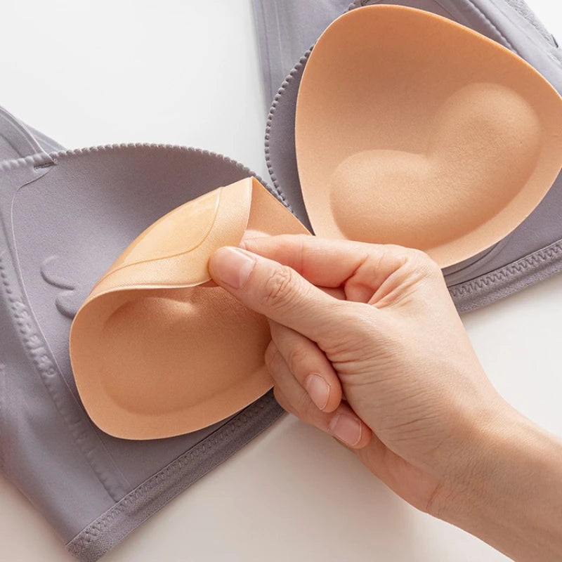 1-2pairs Silicone Bra Inserts Breast Pads Sticky Push-up Women Bra Cup Thicker Nipple Cover Patch Bikini Inserts for Swimsuit