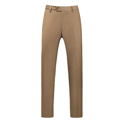 Formal Pants Men 2024 New Elegant Man Office Work Pants Casual Elastic Men's Trousers Men 17 Colors Pantalones Hombre