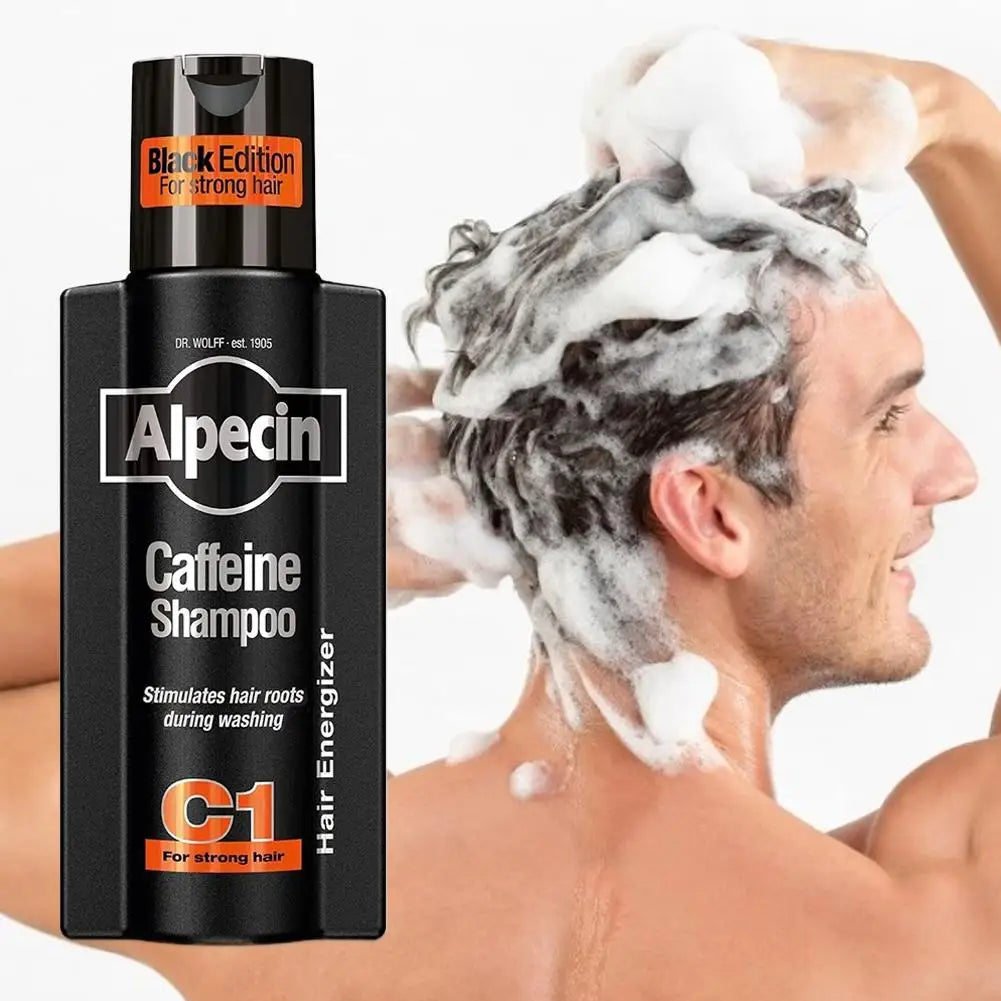Germany Alpecin C1 Caffeine Anti Baldness Shampoo Men Scalp Oil Control Anti Dandruff Gentle Non-Irritating Fluffy Hair Shampoo