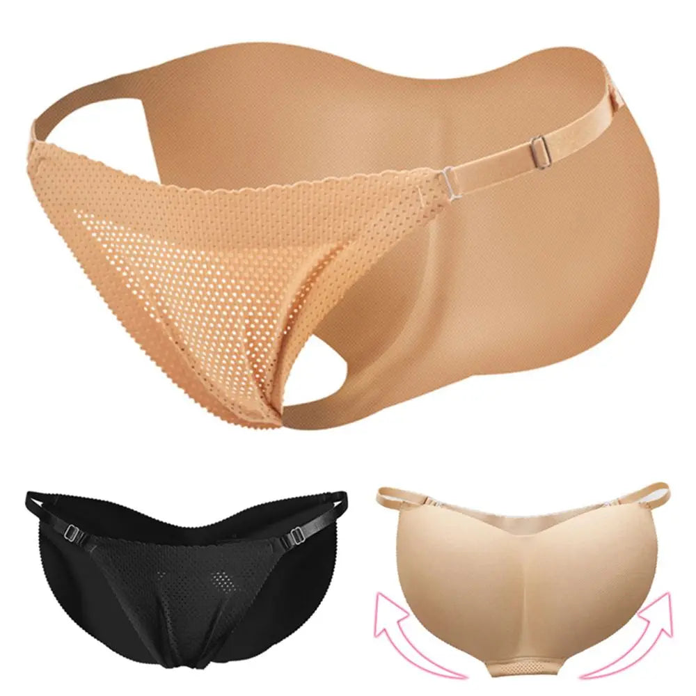 Underwear G-string Butt Hip Enhancer Women Sponge Padded Three-dimensional Buttocks 3D Push Up Panties Butt Lifter