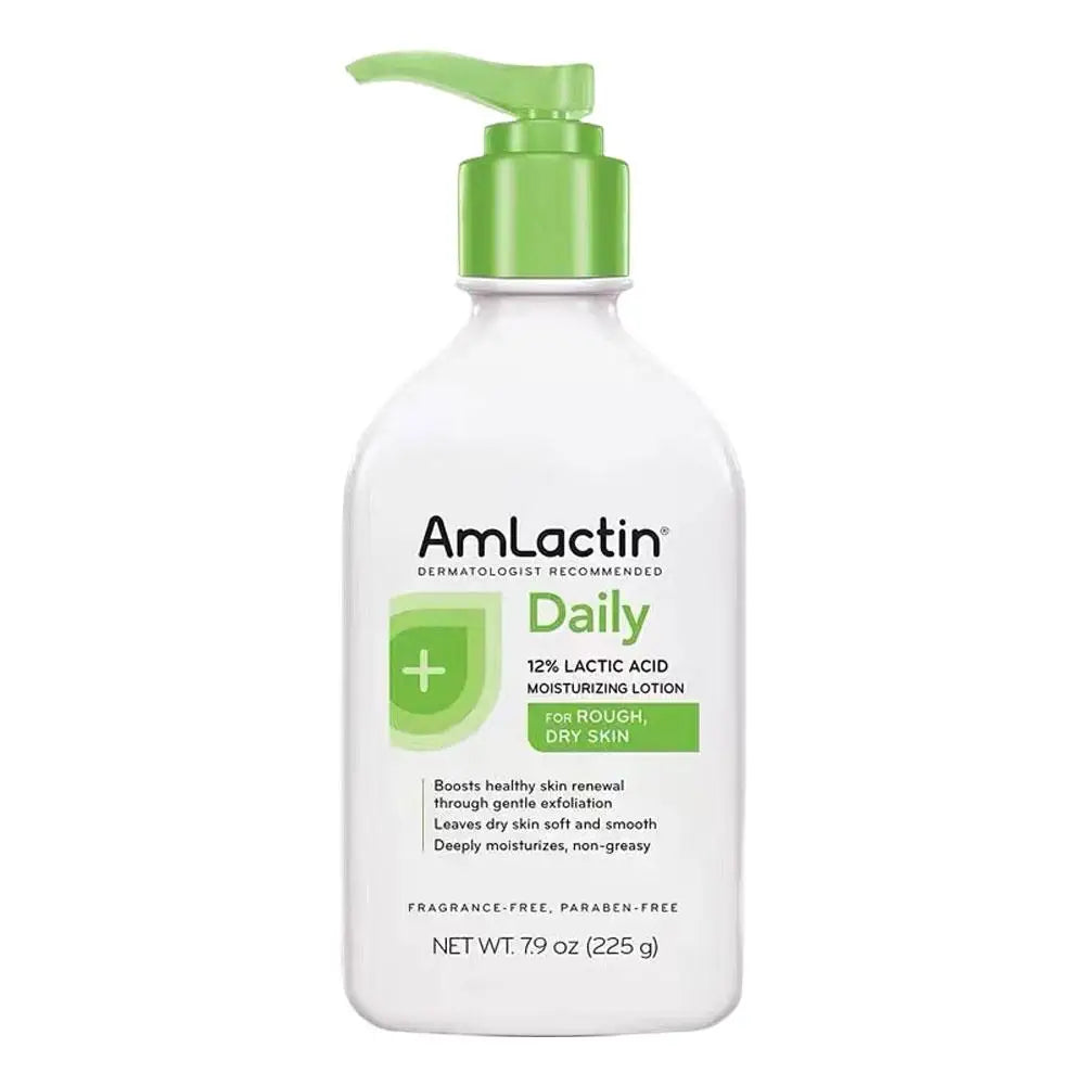 Amlactin Moisturizing Body Lotion With Fruit Acid Gently Exfoliates Dead Skin Cells Reduce Roughness For Seasonally Sensitive Sk