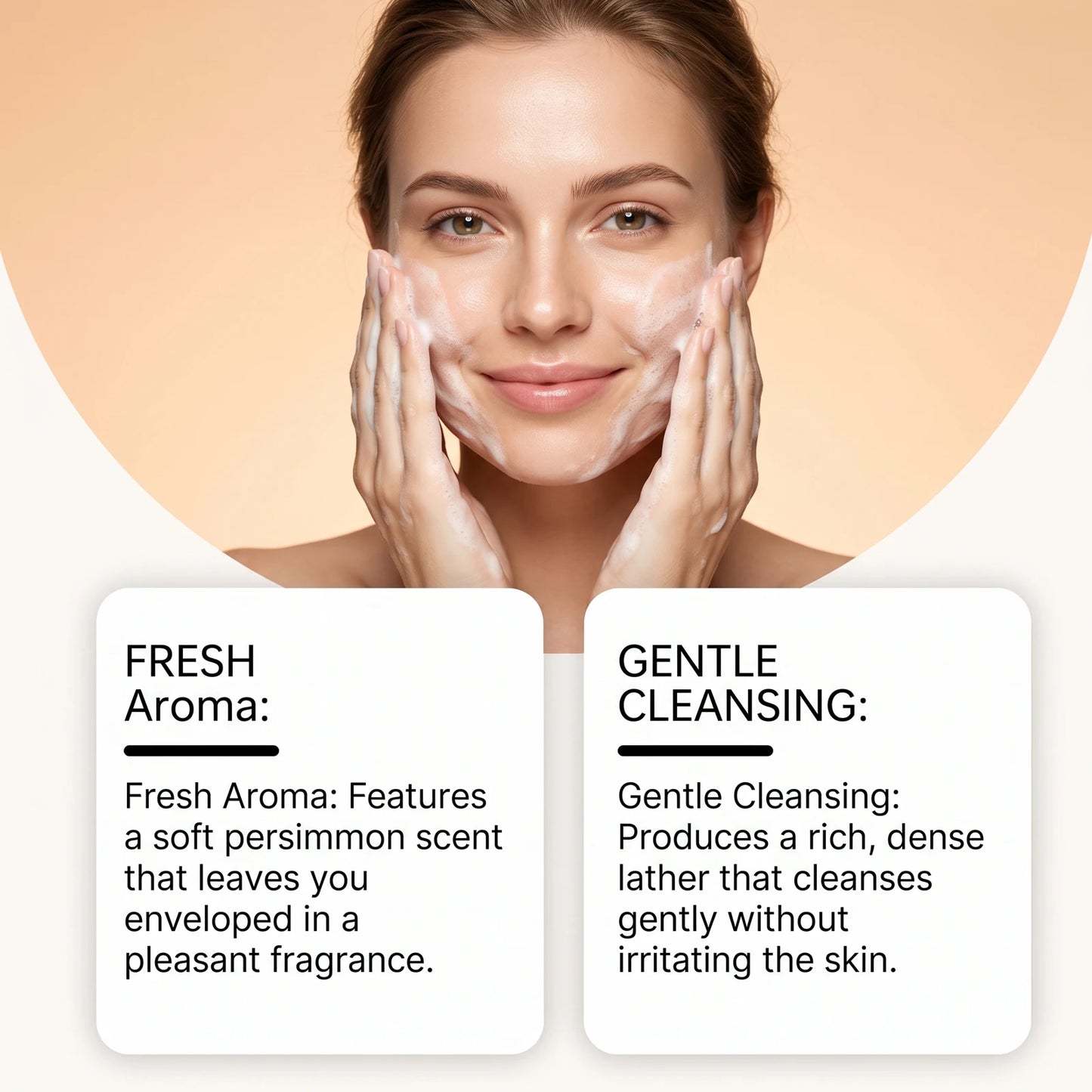 Persimmon Soap Reduce Body Sweat Smell Improve Skin Dryness Natural Deodorant Soap Japanese Persimmon Soaps For All Skin Types