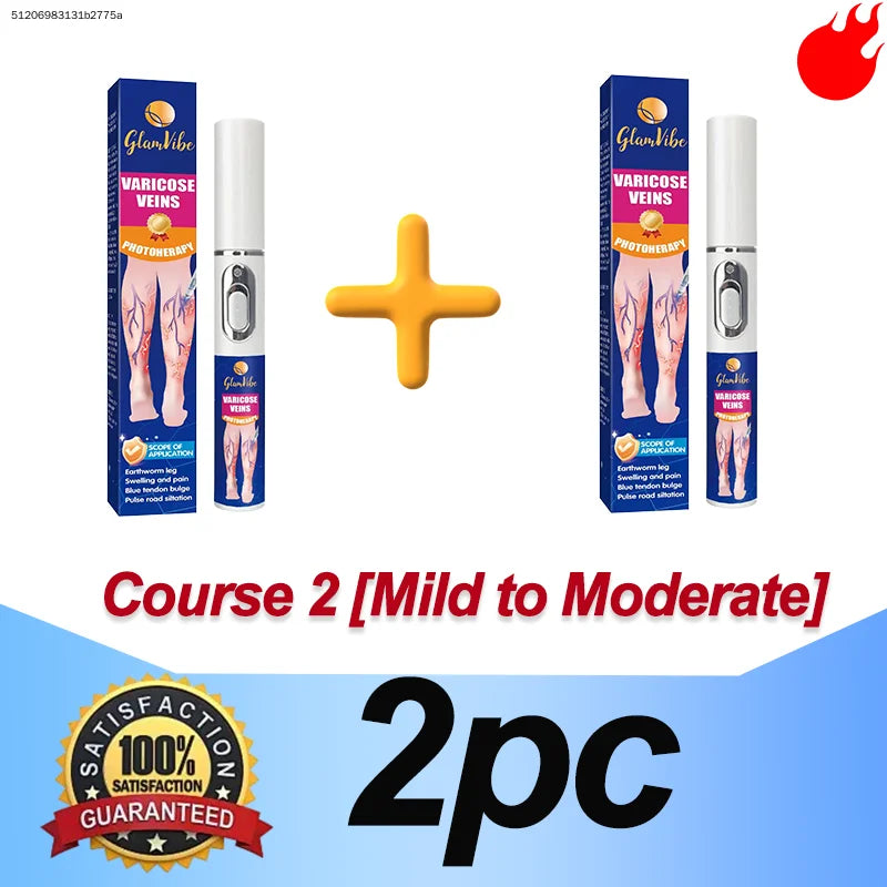 Promotes circulation and relieves leg discomfort with gentle light therapy