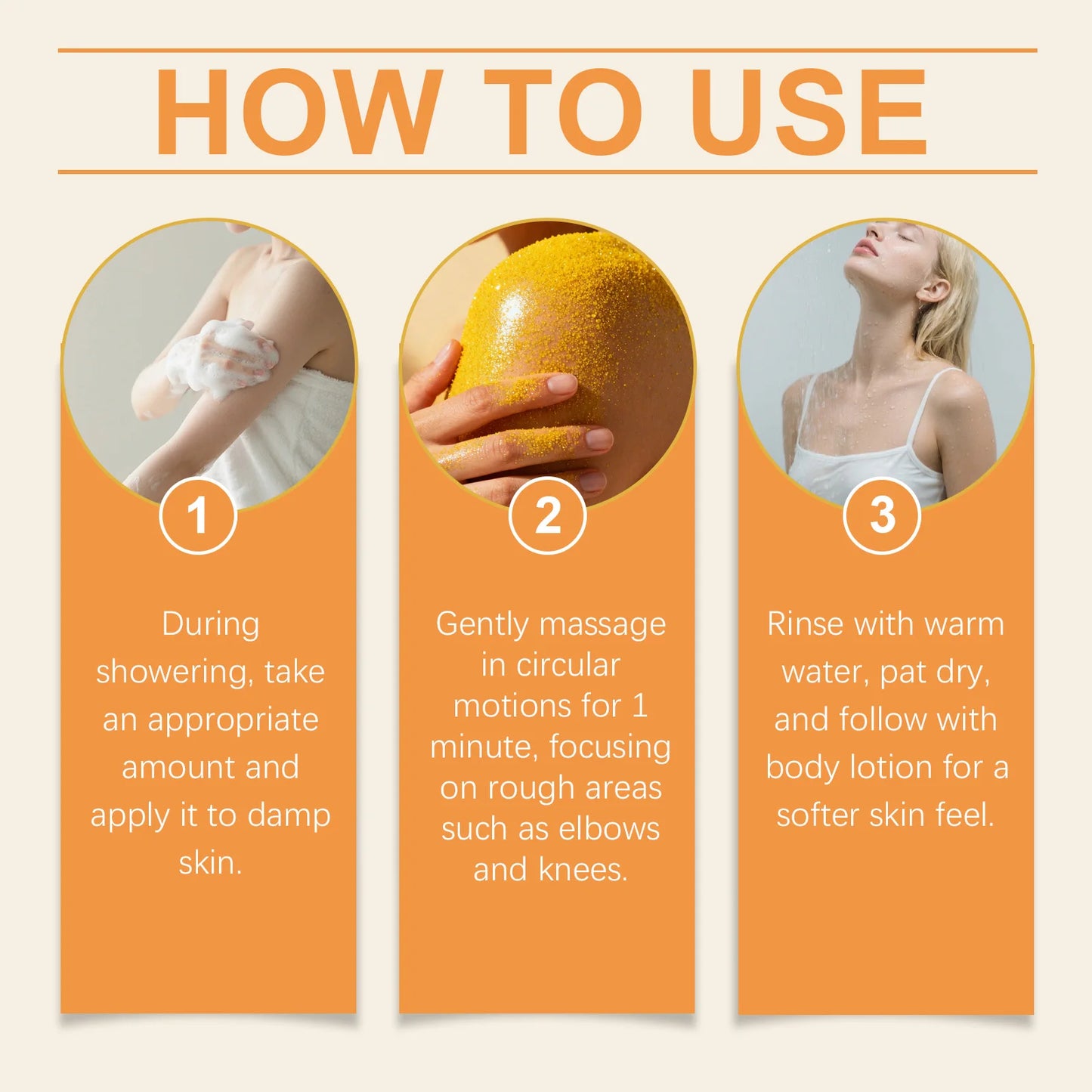 EELHOE Turmeric Scrub Lighten Skin Brightening Products Full Body Cleaning Dead Skin Remover Smooth Sea Salt Exfoliating Scrub