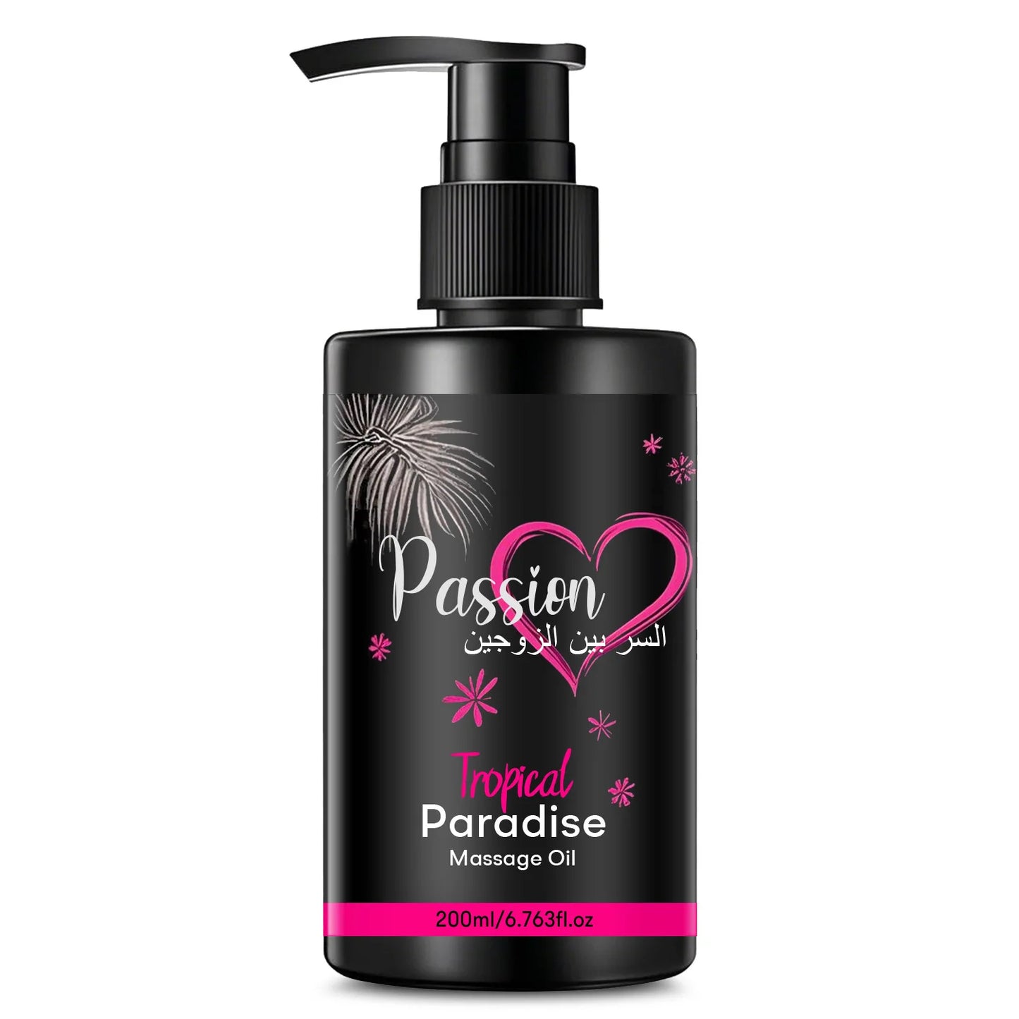 Paradise Massage Oil with Vitamins & Minerals - Nourish & Moisturize, Body Care Massage Oil Perfect for Couple Massage 200ml