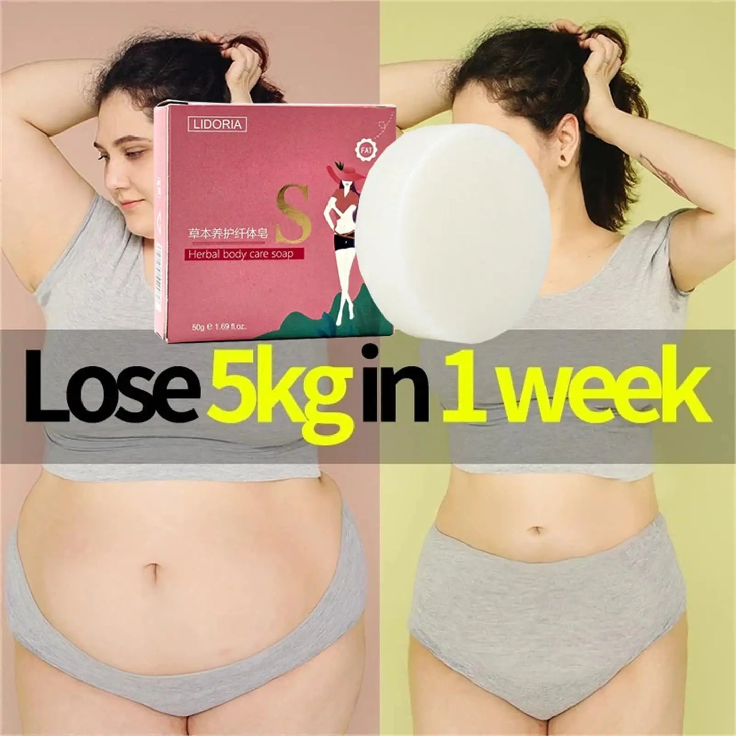 Powerful Slimming Soap Fat Burning Belly Diet Weight Loss Products Anti Cellulite Products Full Body Shaping for Men Women